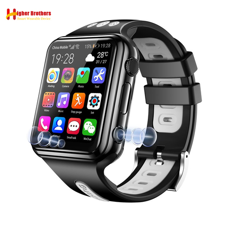 Android 9.0 Smart 4G Remote Camera GPS WI-FI Kids Students Smartwatch Voice Call Google Play Monitor Trace Location Phone Watch ► Photo 1/4