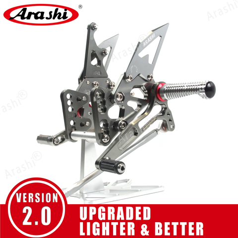 Arashi CNC Adjustable Footrest For SUZUKI GSXR1000 GSX-R1000 2005 -2022 Rearset Foot Peg GSX1000R GSXR GSX-R 1000 2015 2016 2017 ► Photo 1/6