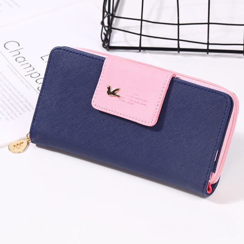 Luxury Designer Famous Brands Long Women Wallets Card Holder Female Clutch Women's Purse Coin Money Bag Walet Cuzdan Portomonee ► Photo 1/6