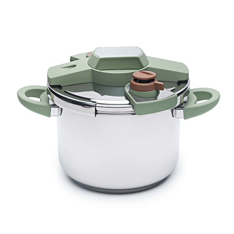 Stainless Steel Pressure Cooker Household Explosion-proof Stew Pot Quick Cooker With One Hand To Open The Lid 4L 6L ► Photo 1/5