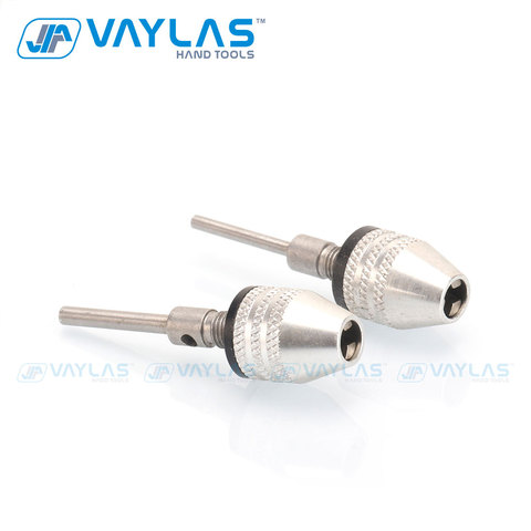 VAYLAS 0.3-3.4mm Quick Change Keyless Drill Bit Chuck  with 2.35 mm 3.0mm Round Shank  Adapter Converter Tool ► Photo 1/6