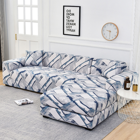 Corner Sofa Cover Elastic Sofa Covers for Living Room Armchair Cover fundas sofas con chaise longue Needs Order 2pieces Case ► Photo 1/6