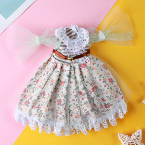 28cm Doll Dress 1/6 BJD Doll Clothes Fit To Blythe Accessories Dress Up Toys for Children ► Photo 1/6