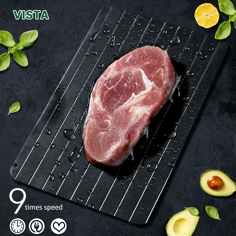 Fast Defrost Tray Thaw Froze Food Meat Fruit Quick Defrosting Plate Board Defrost  plate Kitchen Gadget Tool - Price history & Review, AliExpress Seller -  MYVIT Official Store