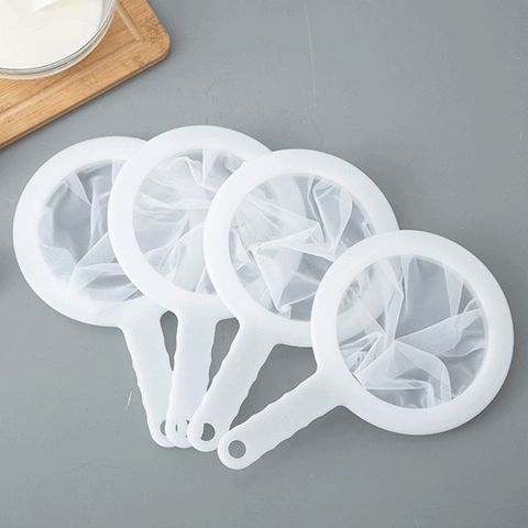 Reusable Nylon Super Fine Colander Mesh Sieve Strainer with Handle for Honey Juice Tea Soymilk Coffee Filter ► Photo 1/6