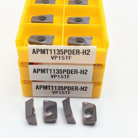 Lathe tools APMT1135 M2 VP15TF APMT1135 H2 VP15TF high quality carbide insert CNC lathe tool milling turning tool APMT 1135 ► Photo 1/6