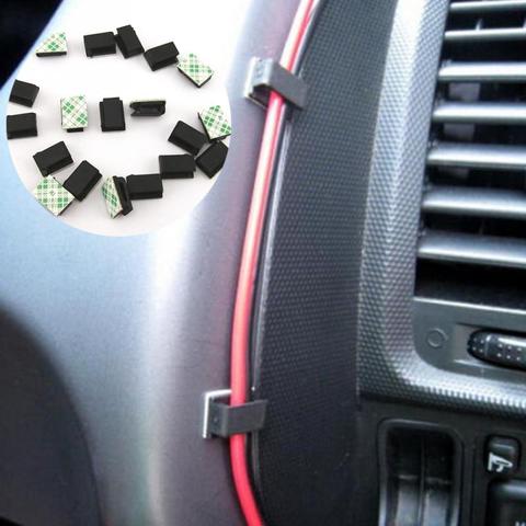 40pcs Car USB Charger Cord Wire Holder for toyota auris reno megane 2 focus kia sportage 3 grand vitara kia rio ► Photo 1/5