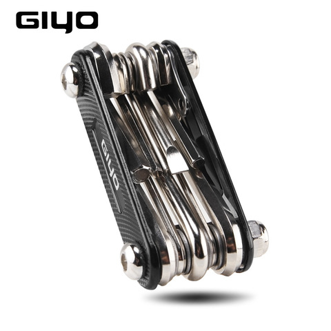 GIYO PT-07 Professional Maintenance Toolset 11 in 1 Outdoor Sports Accessories Bicycle Repair Tool Multi-function Tools ► Photo 1/6