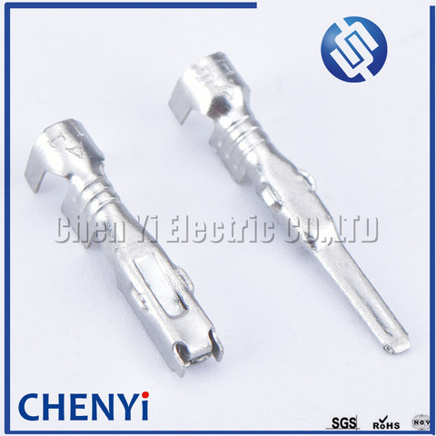 50 pcs auto crimp female male terminal 1.8 series connector pins 171662-1 171661-1 for AMP TE Sealed Car Truck Denso Connectors ► Photo 1/6