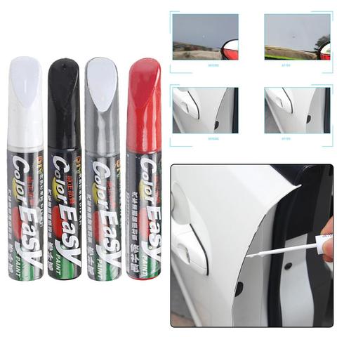 Car Paint Scratches Repair Pen Brush Waterproof Paint Marker Pen Car Tyre Tread Care Automotive Maintain Black White Red Silver ► Photo 1/6