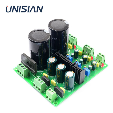 UNISIAN LM317 LM337 Rectifier Filter Power Module Adjustable rectifier regulator filter power Board for amplifier ► Photo 1/3