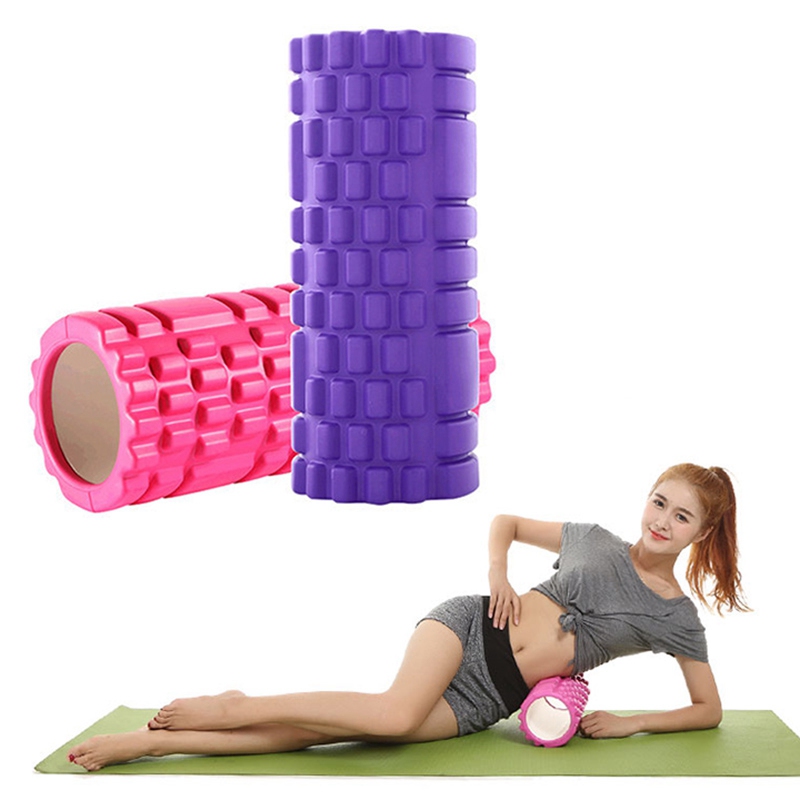 Yoga column foam Roller Gym Yoga Exercise Massage Fitness Trigger Point Pilates 