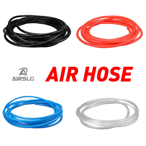 1M Air hose air compressor hose air tube pneumatic 4 6 8 10 mm OD 2.5 4 5 6.5 8mm I hose air pipe hose for compressor air tool ► Photo 1/1