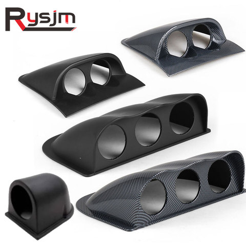 2inch 52mm Car Gauge Pod Universal Black Single Double Triple Car Meters Holder for Left Right Drive Car for Auto Gauge Pod ► Photo 1/6