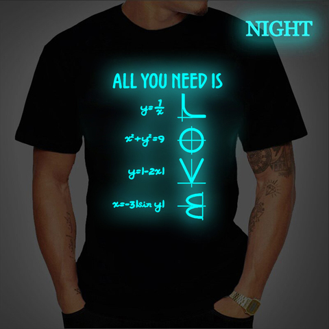 Buy Online Funny Mathematics Pun Pattern Tshirt Short Sleeved Cotton T Shirt Women Tee All You Need Is Love Equations Japanes Men Tee Shirt Alitools