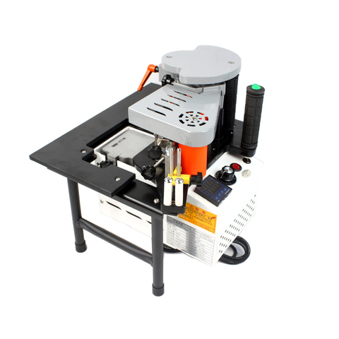 Small Manual Edge Banding Machine Double Side Gluing Portable Edge Bander Woodworking Edge Banding Machine 220V 1100W ► Photo 1/6