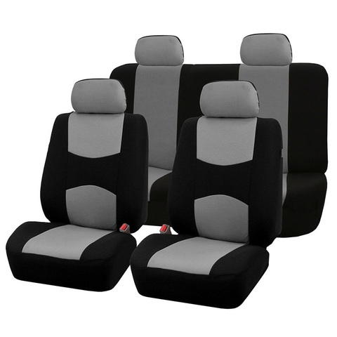 AUTOYOUTH Automobiles Seat Covers Full Car Seat Cover Universal Fit Interior Accessories Protector Color Gray Car-Styling ► Photo 1/6