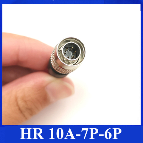 Hirose Connector 6 pin Male plug, HR10A-7P-6P,Topcon,RS232 Download Data Cable for TOPCON SOKKIA Total Station / COM ► Photo 1/6