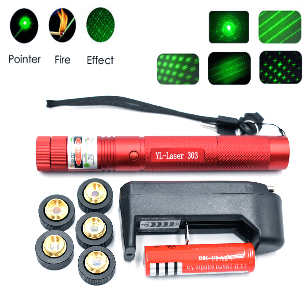 High-Powerful Tactics Blue Laser-Pointer 10000m Burning Laser Powerful  Burning Matches 5mw Visible Focus for Hunting