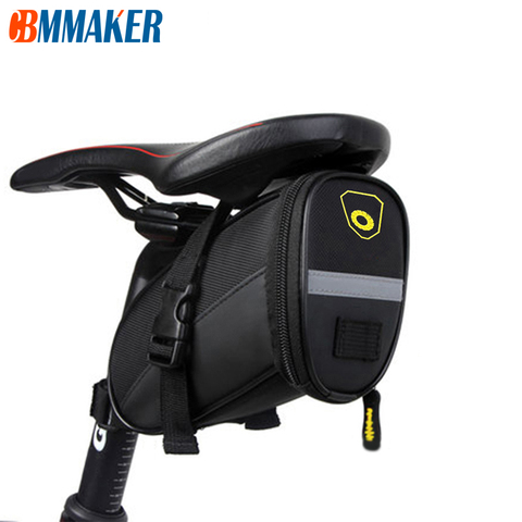 Cycling  Portable Waterproof Bike Saddle Bag Cycling Seat Pouch Bicycle Tail Bags Rear Cycling Repair Tool Bicycle Accessories ► Photo 1/1