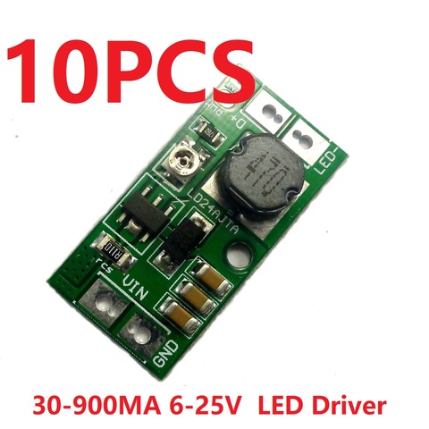 10x LD24AJTA DC 6V 9V 12V 24V 20W Adjustable Step-down High Brightness LED Driver with 5000:1 Dimming ► Photo 1/6