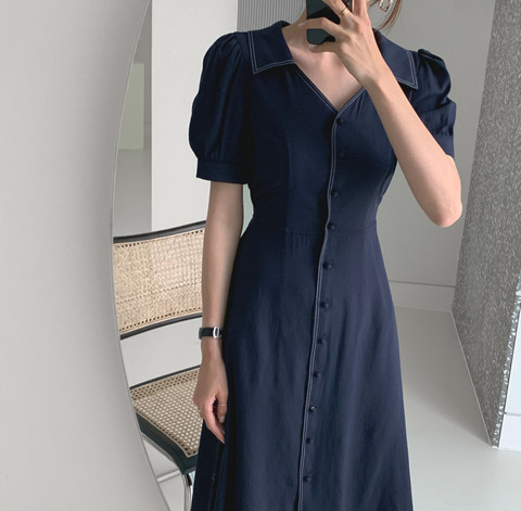 New S-XL Summer Girls Dress Women Cotton Short Sleeve Dresses Female Dress Vintage dress Oversize Boho Robe Femme Vestido ► Photo 1/5