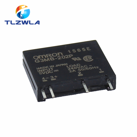 1Pcs 5V 12V 24V DC-AC Solid State Relay Module G3MB-202P G3MB 202P PCB SIP SSR AC 240V 2A Snubber Circuit Resistor Relay Switch ► Photo 1/5