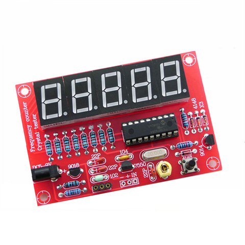 Newly DIY Digital LED 1Hz-50MHz Crystal Oscillator Frequency Counter Meter Tester Kit ► Photo 1/5