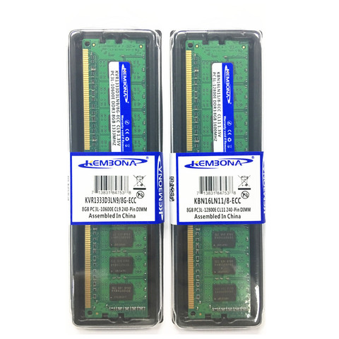 Free shipping DDR3 ecc 8G 18chips 1600mhz/1333mhz 1.35v Low Power Ram Memory ecc best price ddr3 ecc ram ddr3 8gb ecc ► Photo 1/4