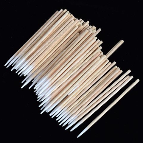 100 pcs Disposable Ultra-small Brushes Swab Lint Free Micro Brushes Eyelash Extension Tool Lash, Glue Removing Tool ► Photo 1/6