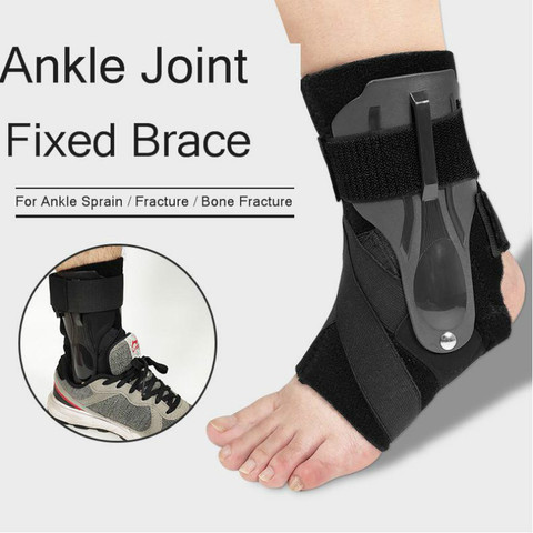 Ankle Support Brace Foot Splint Guard Sprain Orthosis Fractures Ankle Strap Wrap For First Aid Plantar Fasciitis Heel Pain 1Pcs ► Photo 1/6