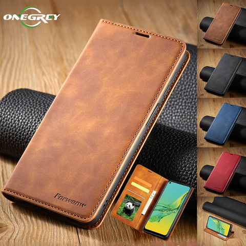 Flip Wallet A12 A32 Case For Samsung Galaxy A52 A72 A02S A42 A51 A71 A21S A41 A31 A11 A50 A70 A30 S A40 A20 E A10 Leather Cover ► Photo 1/6