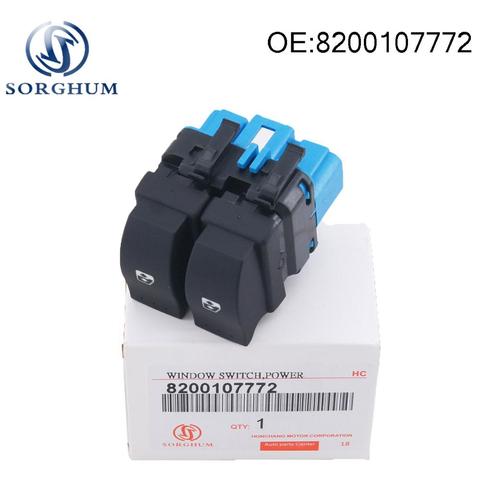 Electric Window Switch Lifter Switch 8200107772 8200315040 8200108269,4417286 For RENAULT MEGANE II 2 SCENIC II GRAND SCENIC II ► Photo 1/6