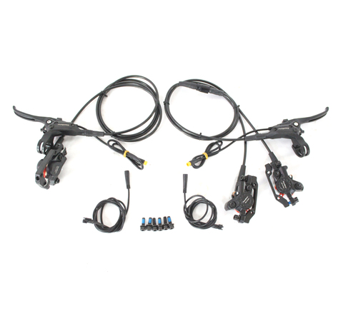 ConhisMotor eBike Hydraulic Disc Brake Kits with Front Dual Brake Calipers ► Photo 1/6