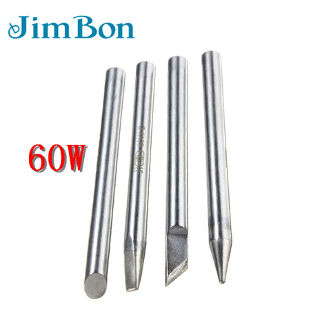 JimBon 1pc 60W Welding Iron Tips For Solder Head Soldering Handle For Soldering Rework Station 4 Shapes ► Photo 1/6