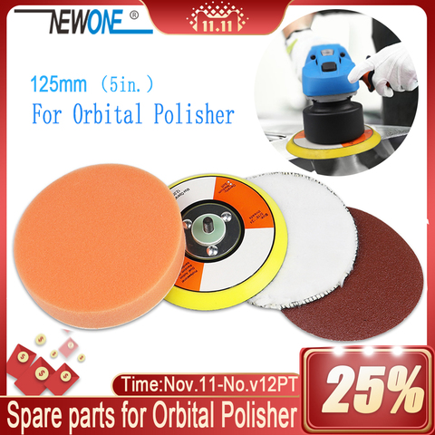 Polishing pad Sponge pad Woolen pad For Polisher Orbital Polishing Machine Dual Action Polishing Accessories Sander Paper Waxing ► Photo 1/6