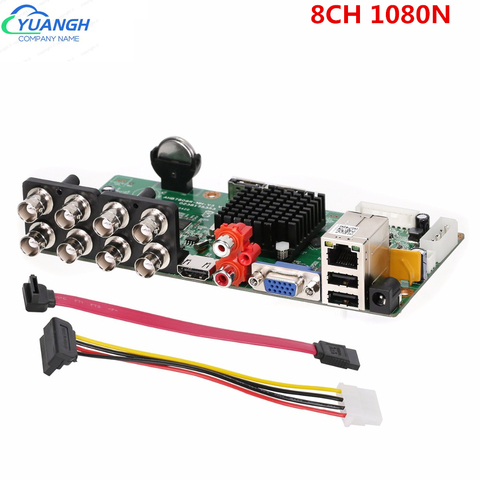 AHD Recorder 8CH DVR Board Surveillance Security CCTV Recorder 1080N For 1080P AHD/CVI/TVI/CVI/IP Camera ► Photo 1/6