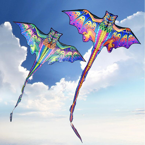 free shipping 3d dragon kite for kids kite nylon toys fly kites children kite line weifang bird kite factory ikite eagle ► Photo 1/6