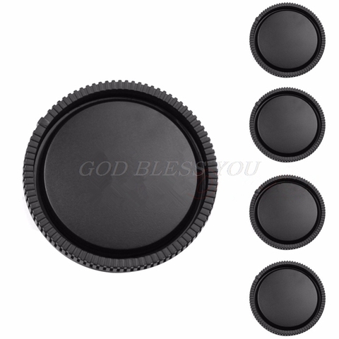 New 5Pcs Rear Lens Cap Cover For Sony E Mount NEX NEX-5 NEX-3 Camera Lens Drop Shipping ► Photo 1/6