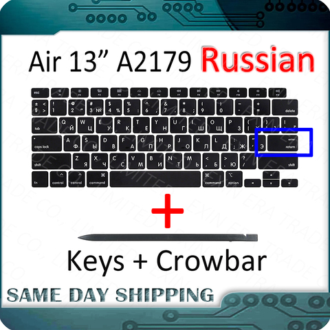 Laptop A2179 Russian RU Russia Keycaps Keys key Cap Keyboards Scissor Repair for Apple Macbook Air Retina 13