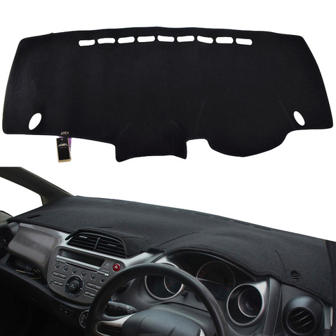 For Honda Fit Jazz 2009 - 2013 Dash Cover Mat Dashmat Dashboard Cover Protective Sheet Carpet Styling 2010 2011 2012 ► Photo 1/1