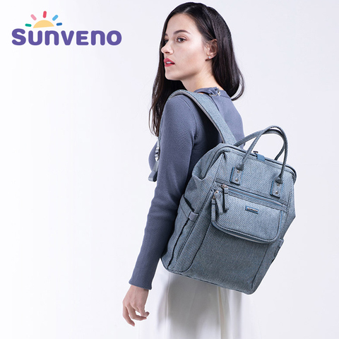 Sunveno New Diaper Bag Backpack Large Capacity Waterproof Nappy Bag Kits Mummy Maternity Travel Backpack Nursing Handbag ► Photo 1/6