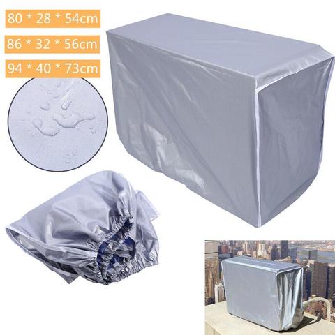 Waterproof Outdoor Air Conditioning Cover Polyester Air Conditioner Cleaning Cover Washable Anti-dust Anti Cleaning Cover ► Photo 1/6