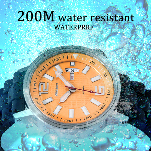 Automatic Mechanical Diver's Watches Men Watch Sport Super Luminous Watches Diver Swim Heavy Men Watches  present watch ► Photo 1/6