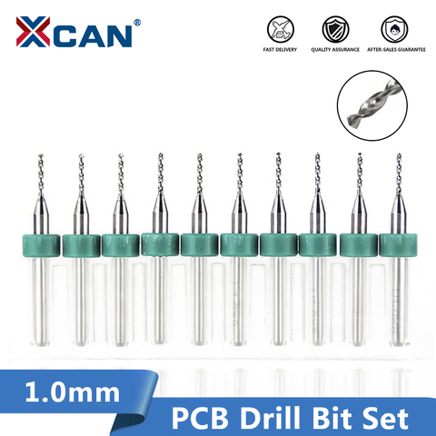 XCAN 1.0mm Carbide PCB Drill Bits Set ► Photo 1/6