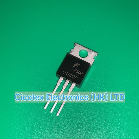 10pcs/lot LM7812CT TO220 LM 7812 C IC REG LINEAR 12V 1A TO220-3 LM7812-CT LM 7812C L7812C LM7812C T ► Photo 1/1