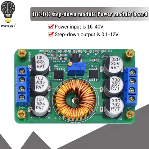 WAVGAT 3D Printer Parts Prusa i4 Voltage Convertor Ultra-high-efficiency DC-DC step down module IN 16-40V OUT 1.0-12V / 6A ► Photo 1/1