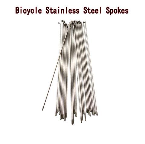 Bicycle Stainless Spokes Silver wire mountain / road bike 304 14G  high-strength bicycle spokes 174/237/261/274/298/300/305MM ► Photo 1/6