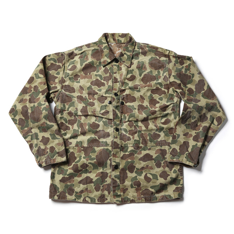 Bronson USMC P-44 Duck Hunter Camo Jacket Vintage Men's HBT WW2 Military Uniform ► Photo 1/5