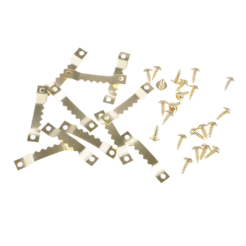 Set Of 100 Stable Picture Hanger  Hanger With Screws Fastenings ► Photo 1/6
